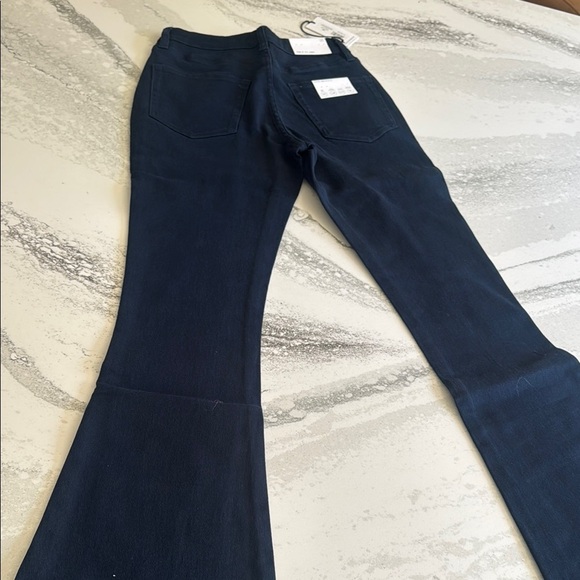 WeWoreWhat Blue Flare Wide Leg Jeans - Picture 10 of 12